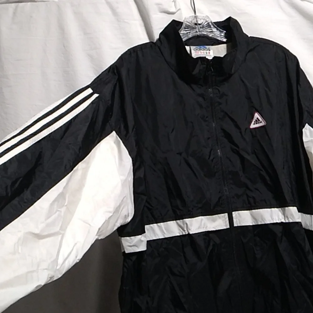 FLASH SALE! RARE! Vintage Adidas Windbreaker Jacket Sz.XXL Tall